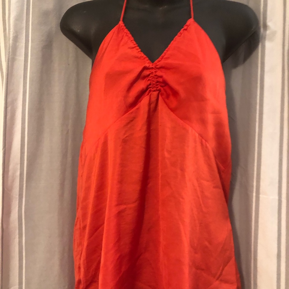 Banana Republic Coral Halter Top sizeXS